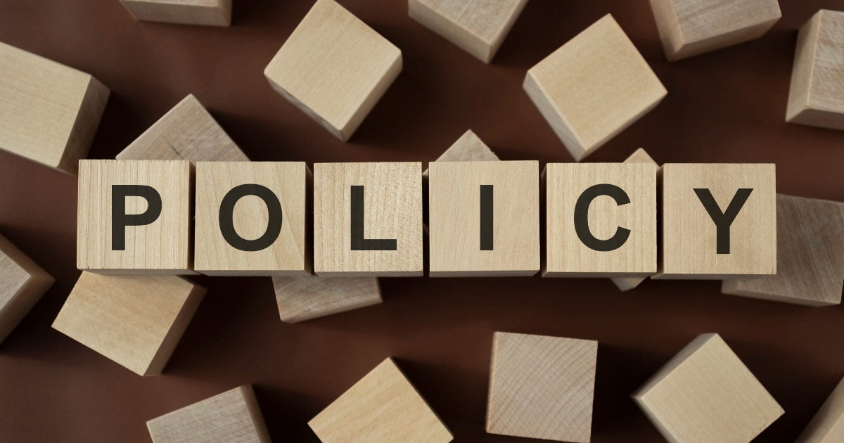 privacy policy banner