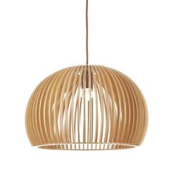 Đèn gỗ trang trí nhà hàng