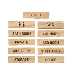 Biển chỉ dẫn các phòng ban khắc laser