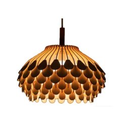 Đèn ngủ treo tường hình nửa quả thông