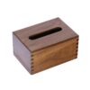 Hộp đựng giấy ăn bằng gỗ sồi cao cấp