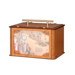 Hộp đựng yến bằng gỗ khắc laser