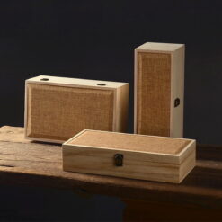 Hộp quà gỗ lót nhung 7 hop qua go lot nhung 615