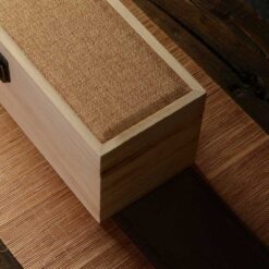 Hộp quà gỗ lót nhung 6 hop qua go lot nhung 616