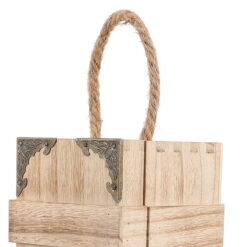 hộp rượu đơn bằng gỗ màu nhám