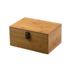 Hộp trà bằng tre khắc laser