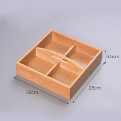 Khay đựng hạt bằng tre có tay cầm 8 khay dung hat bang tre co tay cam 126