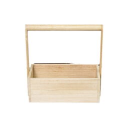 Khay gỗ đựng hoa in logo