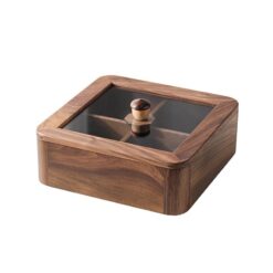 Khay mứt tết bằng gỗ hình vuông