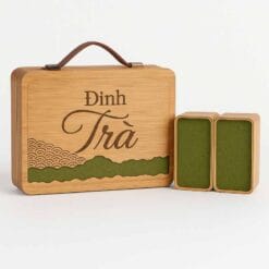 Hộp trà khắc laser