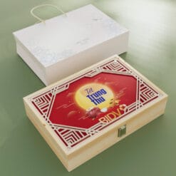 Hộp Gỗ Trung Thu "Khung Cửa Song Tiện"