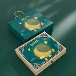 Hộp quà trung thu hoa văn cao cấp