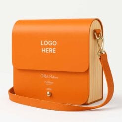 Hộp quà trung thu gỗ bọc da