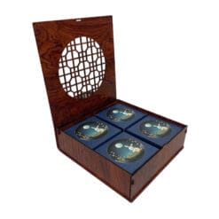 Hộp gỗ trung thu tinh xảo