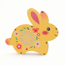 Đèn lồng thỏ vàng