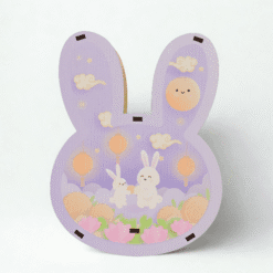 Đèn lồng thỏ tím